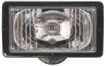 WESEM Farul Universal Dreapta/Stanga (raza Lunga H3/T4W 12/24v Latime 241mm Inaltime 135mm Alb Plastic Negru Lampi de Pozitie (0662.43300.00)