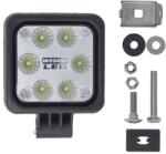 WESEM Lampa de Lucru Led 12/24v 29w 2500lm Numar Elemente Led: 6 Inaltime: 100mm Latime: 100mm Adancime: 76mm Priza cu 2 (LED6F.49907.51)