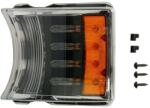 GIANT Lampa Semnalizare Fata Dreapta/Stanga (culoare Sticla: Portocaliu/Transparent Led Functie Lumini de Zi cu Soclu Bec (131-SC01254U)