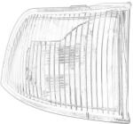 OE IVECO Geam Lampa Elementul Lampii Indicatoare Dreapta Iveco Daily V Daily Vi 09.11-04.19 (500043489)