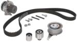 HEPU Kit Set Distributie (curea + Intinzator + Pompa de Apa) fara Regulator Man Tge Audi A1 A3 A4 Allroad B8 A4 Allroad B9 (HEPPK06690M)
