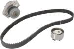 HEPU Kit Set Distributie (curea + Intinzator + Pompa de Apa) Alfa Romeo Mito Audi A6 C7 Fiat 500 500 C 500l Doblo Fiorino (HEPPK12011)