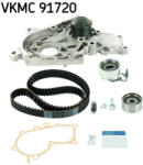 SKF Kit Set Distributie (curea + Intinzator + Pompa de Apa) Toyota Avensis Caldina Camry Carina E Vi Carina Ii Carina Iii (VKMC91720)