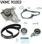 SKF Kit Set Distributie (curea + Intinzator + Pompa de Apa) Toyota Avensis Caldina Camry Carina E Vi Carina V Celica Corona (VKMC91003)