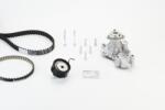 CONTITECH Kit Set Distributie (curea + Intinzator + Pompa de Apa) Ford B-max C-max Ii Ecosport Fiesta Vi Focus Iii Grand C-max (CT1189WP2PRO)