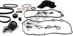 HEPU Kit Set Distributie (curea + Intinzator + Pompa de Apa) cu Garnituri pentru Vehicule cu a / C Ds Ds 3 Citroen C-elysee (HEPPK09080-XT1)