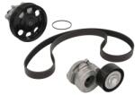GATES Kit cu Curele Trapezoidale Multiple (role Și Pompă de Apă) Alfa Romeo Mito Fiat Fiorino Grande Punto Linea Punto Evo (GATKP26PK1183)