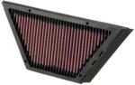 K&N Filtru Aer cu Durabilitate Ridicata pentru a Creste Fluxul de Aer, Puterea si Cuplul Kawasaki Gtr Zx-12r Zx-14r Zzr (KA-1406)