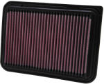 K&N Filtru de Aer Sport Lungime Exterioara: 244mm Latime Exterioara: 176mm Inaltime: 25mm Forma: Panou Patrat Toyota Allion (33-2360)
