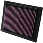 K&N Filtru de Aer Sport Lungime Exterioara: 216mm Latime Exterioara: 165mm Inaltime: 24mm Forma: Panou Ford Fiesta V (33-2853)