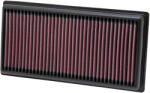 K&N Filtru de Aer Sport Lungime Exterioara: 271mm Latime Exterioara: 138mm Inaltime: 27mm Forma: Panou Alfa Romeo Mito (33-2981)