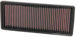 K&N Filtru de Aer Sport Lungime Exterioara: 260mm Latime Exterioara: 110mm Inaltime: 32mm Forma: Panou Smart Fortwo (33-2417)