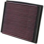 K&N Filtru de Aer Sport Lungime Exterioara: 251mm Latime Exterioara: 210mm Inaltime: 19mm Forma: Panou Audi A4 B5 1.6-4.2 (33-2125)