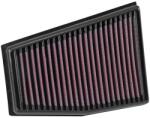 K&N Filtru de Aer Sport Lungime Exterioara: 213mm Latime Exterioara: 162mm Inaltime: 38mm Forma: Panou Mercedes Glc (c253 (33-3032)