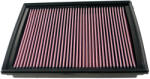 K&N Filtru de Aer Sport Lungime Exterioara: 292mm Latime Exterioara: 229mm Inaltime: 29mm Forma: Panou Dodge Nitro (33-2363)