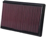 K&N Filtru de Aer Sport Lungime Exterioara: 349mm Latime Exterioara: 237mm Inaltime: 40mm Forma: Panou Dodge Ram 3.0d-8.0 (33-2247)