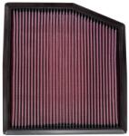 K&N Filtru de Aer Sport Lungime Exterioara: 283mm Latime Exterioara: 267mm Inaltime: 25mm Forma: Panou Bmw 1 (e82) 3.0 (33-2458)