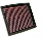 K&N Filtru de Aer Sport Lungime Exterioara: 252mm Latime Exterioara: 210mm Inaltime: 30mm Forma: Panou Bmw 5 (e34) 3.0-5.0 (33-2142)