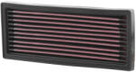 K&N Filtru de Aer Sport Lungime Exterioara: 232mm Latime Exterioara: 90mm Inaltime: 24mm Forma: Panou Fiat Punto 1.1-1.6 (33-2586)