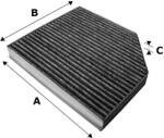 VALEO Filtru Habitaclu cu Carbon Activ Audi A4 Allroad B8 A4 Allroad B9 A4 B8 A5 Q5 Porsche Macan 1.8-4.2 06.07- AUDI A4 B8/A5 (VAL715580)
