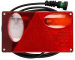 ASPOCK Lampa Spate Dreapta Multipoint I (led 24v cu Lumini Frana Lumini Parcare/Pozitie Reflector Triunghiular Lungime Cablu (A34-5802-007)