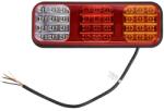 COBO Lampa Spate (10/30v Portocaliu/Rosu/Transparent cu Semnalizare Lampa Mers Inapoi cu Lumini Frana Lumini Parcare/Pozitie (1003142COBO)