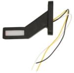 WAŚ Lampa Spate Stanga (led 12/24v cu Semnalizare cu Lumini Frana Lumini Parcare/Pozitie Lungime Cablu: 0 4m (1449 L W168.11.2)