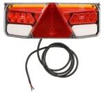 WAŚ Lampa Spate Stanga (led 12/24v cu Semnalizare Lampa Anti-ceata Lampa Mers Inapoi cu Lumini Frana Lumini Parcare/Pozitie (1184 DD/IP68 W170L)
