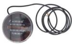 WAŚ Lampa Spate Dreapta/Stanga (led 12/24v cu Lumini Frana Lumini Parcare/Pozitie Garda din Spate Semnalizare Dinamic (1353 DD BLACK W191DD)
