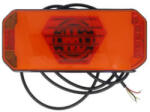WAŚ Lampa Spate Stanga (led 12/24v cu Semnalizare cu Lumini Frana Lumini Parcare/Pozitie Reflector Semnalizare Dinamic (2491 DD L RED W279DD ECO)