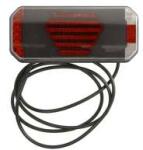 WAŚ Lampa Spate Stanga (led 12/24v cu Semnalizare Lampa Anti-ceata Lampa Mers Inapoi cu Lumini Frana Lumini Parcare/Pozitie (2480 L BLACK W279BLACK)
