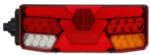WAŚ Lampa Spate Dreapta (led 12/24v cu Semnalizare Lampa Anti-ceata Lampa Mers Inapoi cu Lumini Frana Lumini (1063 W138DP TYCO SIDE)