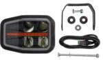 WAŚ Far Stanga (led Manual Orizontala Functie Lumini de Zi Culoare Insert: Negru Culoare Semnalizator: Portocaliu (1334 L A W188)
