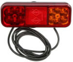 TRUCKLIGHT Lampa Spate Dreapta/Stanga (led 12/24v cu Semnalizare cu Lumini Frana Lumini Parcare/Pozitie Reflector Lungime Cablu (TL-UN121L/R)