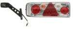 TRUCKLIGHT Lampa Spate Stanga (led 24v Reflector Triunghiular cu Lampa cu Brat de Extensie Conector: Rear 7pin Lampa Led cu Brat (TL-UN044L)