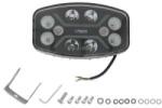 TRUCKLIGHT Farul Universal Dreapta/Stanga (raza Lunga Optimo 200 Led 12/24v 80w Latime 245mm Inaltime 139mm Adancime: 79mm (DL-UN022)