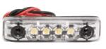 HELLA Lampa Gabarit Dreapta/Stanga Alb Led Inaltime 11mm Latime 65mm Adancime 16mm Bolt/Pentru Sistem de Cremaliera 24v (2PG357 010-121)