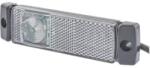 HELLA Lampa Gabarit Dreapta/Stanga Alb Led Inaltime 16mm Latime 130mm Adancime 32mm Bolt/Fixare Orizontala/Montare Verticala (2PG008 645-971)