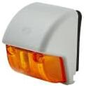 HELLA Lampa Gabarit Dreapta/Stanga Halogen/R10W Inaltime 48mm Latime 68mm Adancime 54mm Bolt/Fixare Orizontala/Montare (2PF006 679-017)
