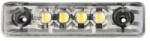 HELLA Lampa Gabarit Dreapta/Stanga Alb Led Inaltime 11mm Latime 65mm Adancime 16mm Bolt/Pentru Sistem de Cremaliera 12v (2PG357 010-021)