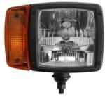 HELLA Far Dreapta (h3/H7/P21W/T4W Bec Culoare Insert: Negru Culoare Semnalizator: Portocaliu (1SA996 120-041)