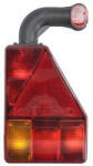 ASPOCK Lampa Spate Dreapta Earpoint (12v cu Semnalizare cu Lumini Frana Lumini Parcare/Pozitie Reflector Triunghiular cu Lampa (A24-4251-007)