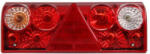 ASPOCK Lampa Spate Stanga Europoint Ii (reflector Triunghiular Garda Laterala Conector: 4x 2pin/ASS2 7pin (A25-6200-507)