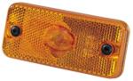 VIGNAL Lampa Gabarit Dreapta/Stanga Galben W5W Inaltime 50mm Latime 110mm Adancime 18/110mm pentru Sistem de Rack fara Umeras (VAL193170)