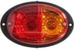 WESEM Lampa Spate Dreapta/Stanga (p21/5w/P21W 12v Portocaliu/Rosu cu Semnalizare cu Lumini Frana Lumini Parcare/Pozitie (LT3.48441.02)
