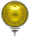 WESEM Lampa de Ceata Dreapta/Stanga (h3 Diam. 160mm Metal Capac Cromat Nuanta Galbena) 12/24v (0610.44850.02)