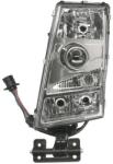 DEPO Far Stanga (h7 Manual fara Motoras Soclu Patrat cu Convertor Soclu Rotund Reflector Zgiriat Culoare Insert: Cromat (773-1125L-LD-EN)