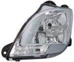 DEPO Far Stanga (h1/H7/Led/PY21W Electric fara Motoras Functie Lumini de Zi Culoare Insert: Cromat Culoare Semnalizator (450-1105L-LD-EM)