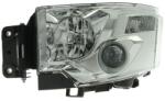VALEO Far Stanga (h1/H7/P21W/W5W Electric cu Motor Functie Lumini de Zi Culoare Insert: Cromat Culoare Semnalizator (VAL089368)