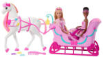 Mattel Barbie Diótörő - Havas Szán Készlet Paripával játékszett (JNH63) (JNH63)